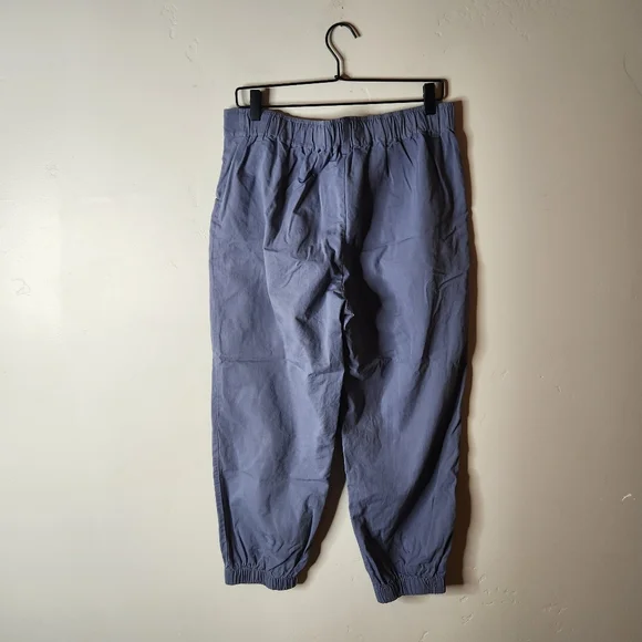 Halara Mid Rise Button Zipper Side Pocket Casual Cotton Joggers Size Large - Picture 3 of 7